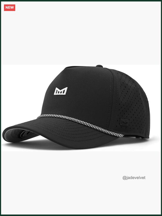 Water-Resistant Fitted Baseball Cap, Unisex Snapback Hat main image 7